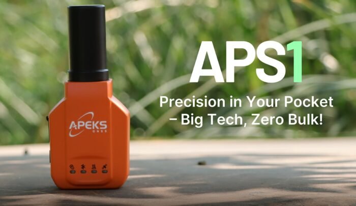 APEKS APS1 kišeninis GNSS / IMU imtuvas