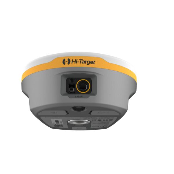 Hi-Target V600L Laser RTK GNSS imtuvas – priekinis vaizdas