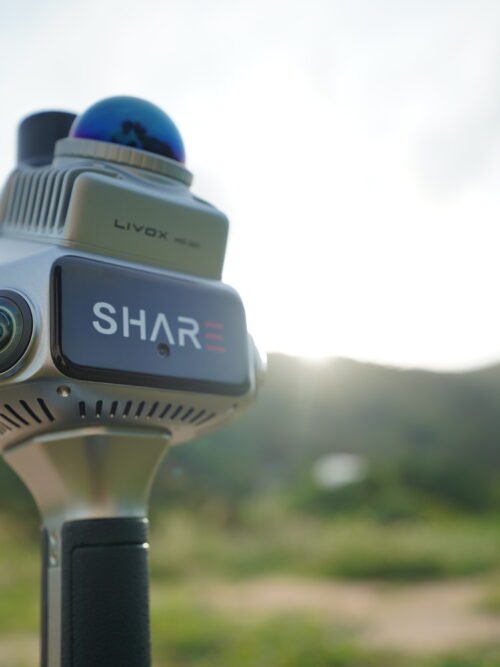 HARE SLAM S20 rankinis LiDAR skeneris nuomai