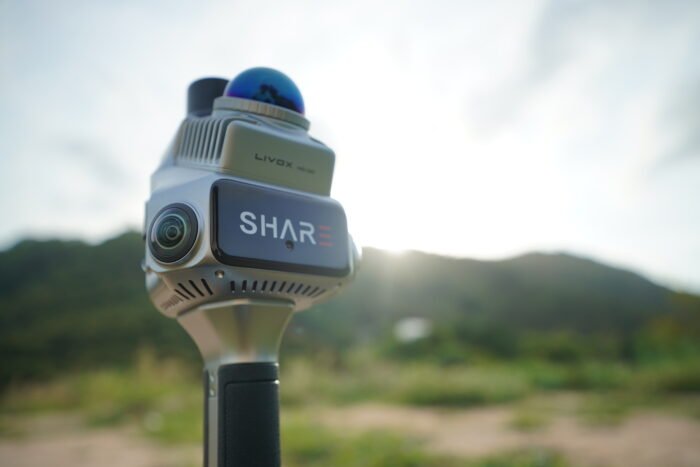 SHARE SLAM S20 nuoma – Rankinis LiDAR skeneris su RTK ir 3D vizualizacija