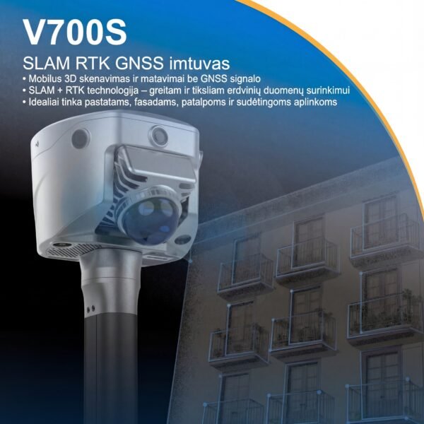 Hi-Target V700S Slam GNSS imtuvas