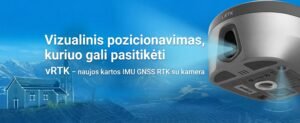 Hi-Target vRTK vizualinis GNSS RTK imtuvas su kamera ir IMU technologija