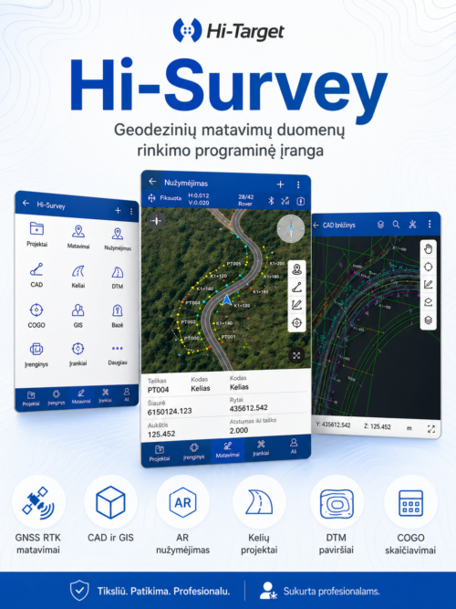 Hi-Survey programinė įranga