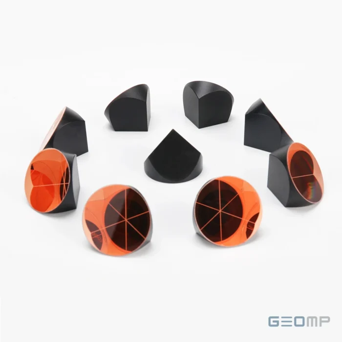 Geodezinės prizmės stiklas 25,4 mm su vario danga, 3–4″