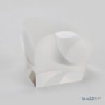 Prizmės stiklas 38,1 mm su sidabrine danga, 3–4″