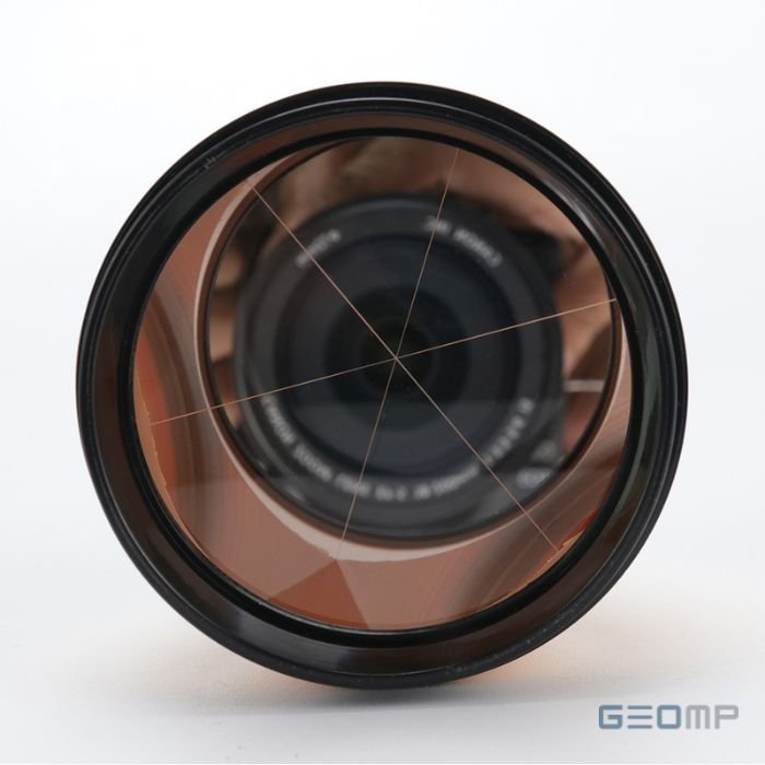 Geodezinė prizmė 64 mm geltoname korpuse, 3–4″