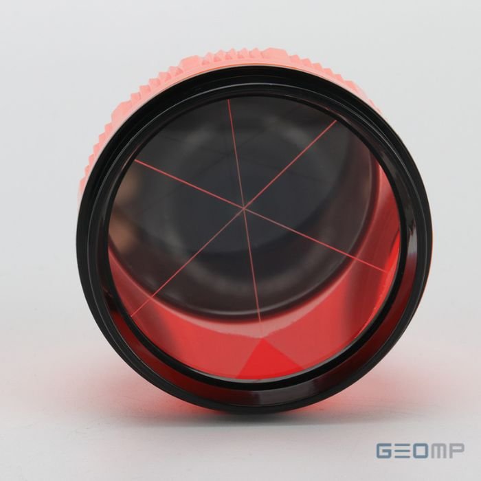 Geodezinė prizmė 64 mm raudoname korpuse, 3–4″