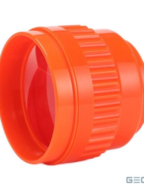 GMP-PR-014 kampinė prizmė su raudonu korpusu Ø64 mm, 3–4″