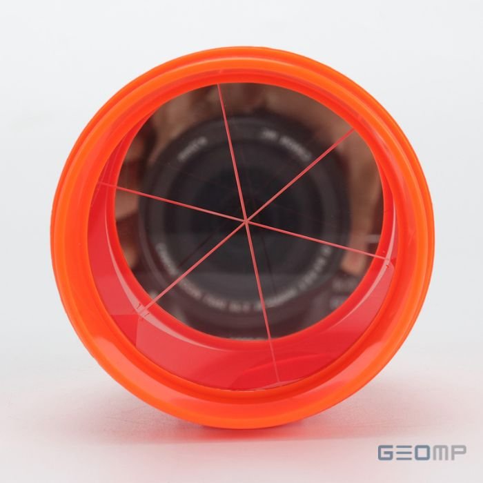 GMP-PR-014 kampinė prizmė su raudonu korpusu Ø64 mm, 3–4″
