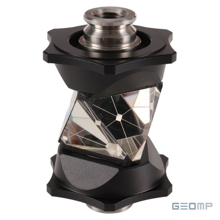 Japoniško tipo 360° prizmė Ø38,1 mm, metalinė