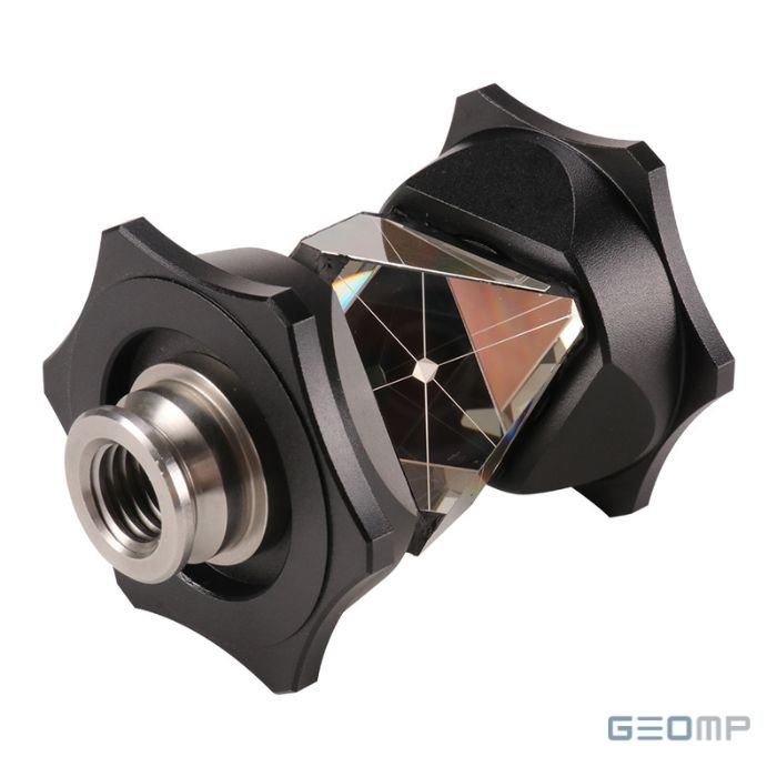 Japoniško tipo 360° prizmė Ø38,1 mm, metalinė