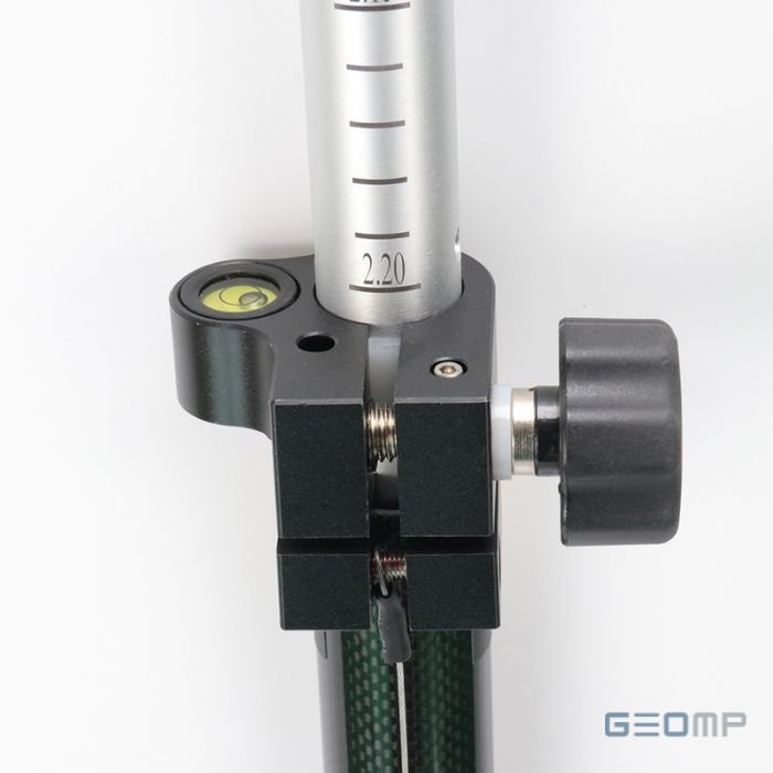 GNSS gairė 2,20 m, aliuminis / anglies pluoštas, Twist Lock