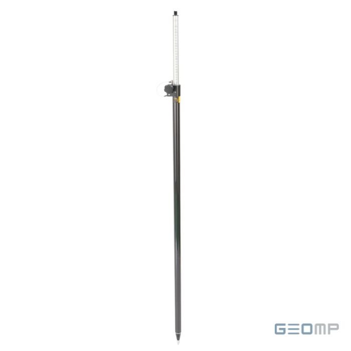 GNSS gairė 2,50 m, aliuminis / anglies pluoštas, Twist Lock