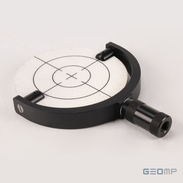 Reflektorinis skenavimo taikinys Ø152 mm su magnetiniu pagrindu