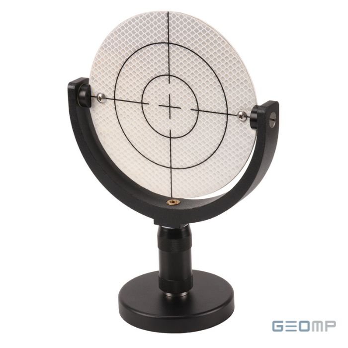 Reflektorinis skenavimo taikinys Ø152 mm su magnetiniu pagrindu