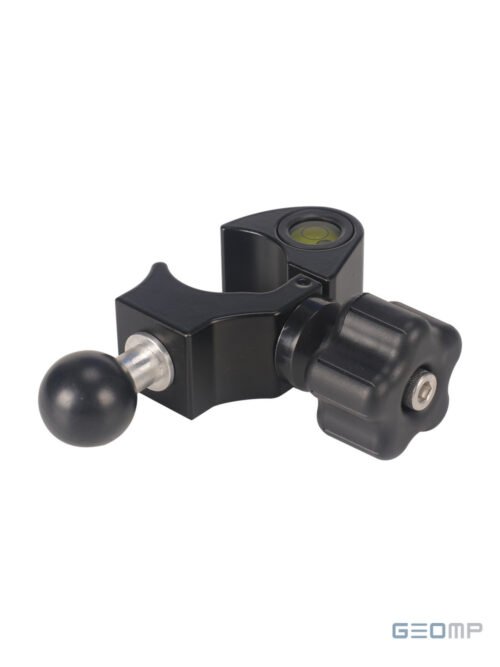 Greito fiksavimo spaustukas 32 mm gairei, su gulsčiuku ir 1″ rutuliu – GMP-LK-004, vaizdas 2